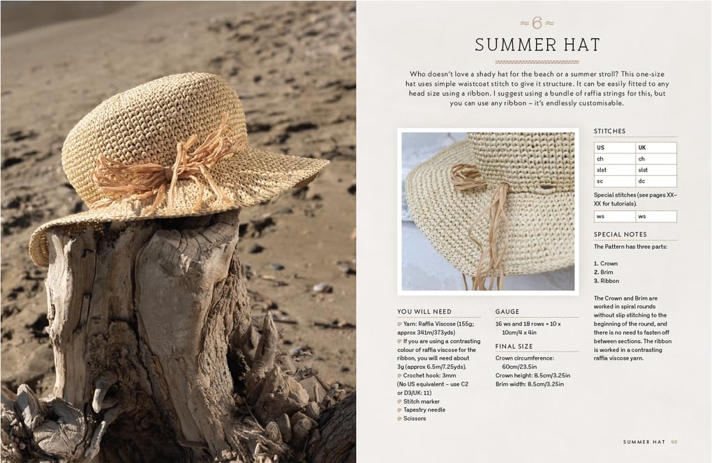 Radiant Raffia | Crochet Accessories with Raffia