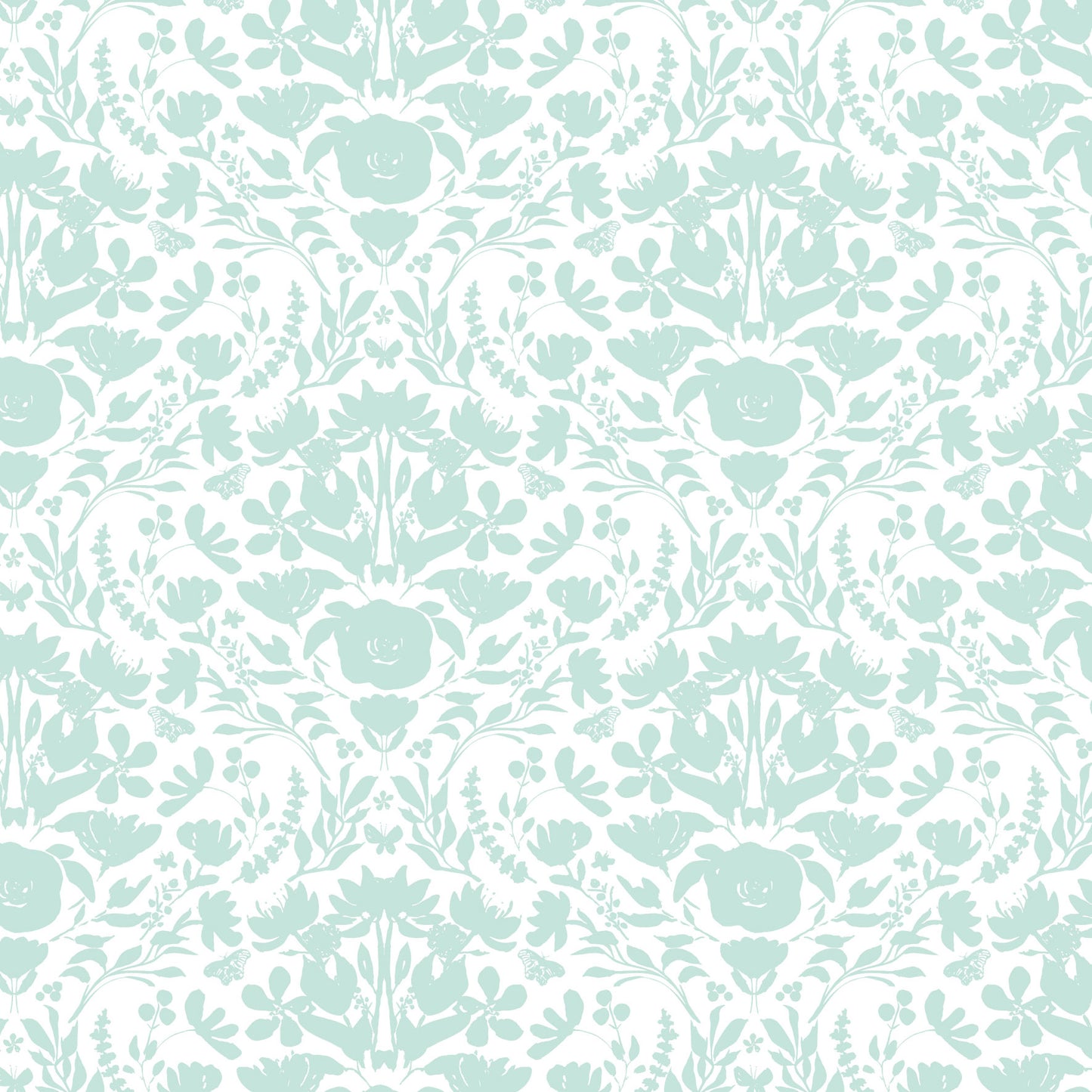 Hummingbird by Rachael King | Damask Light | Cotton | 25cm