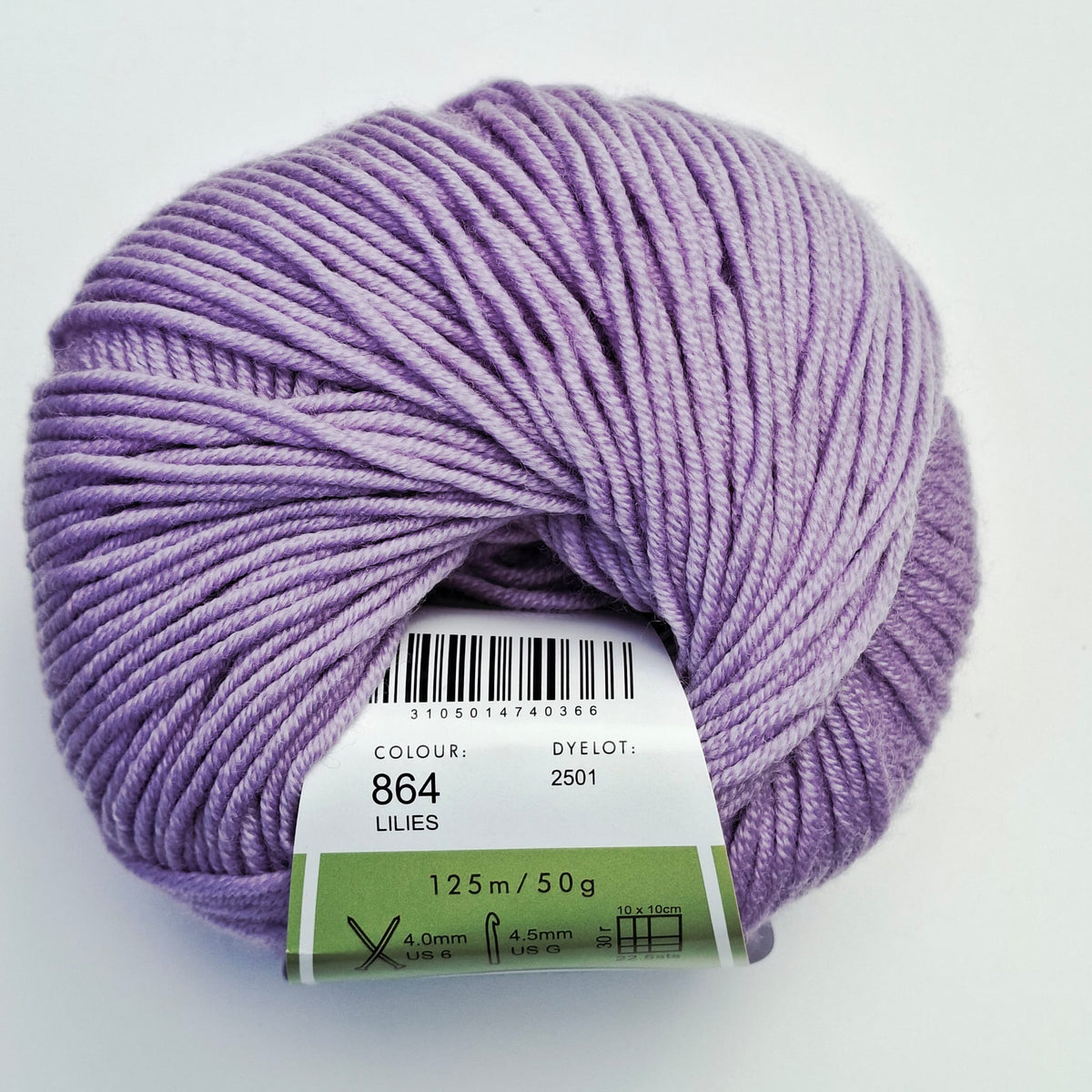 Morris & Sons Empire Wool 8 Ply - Lilies | Superfine Merino