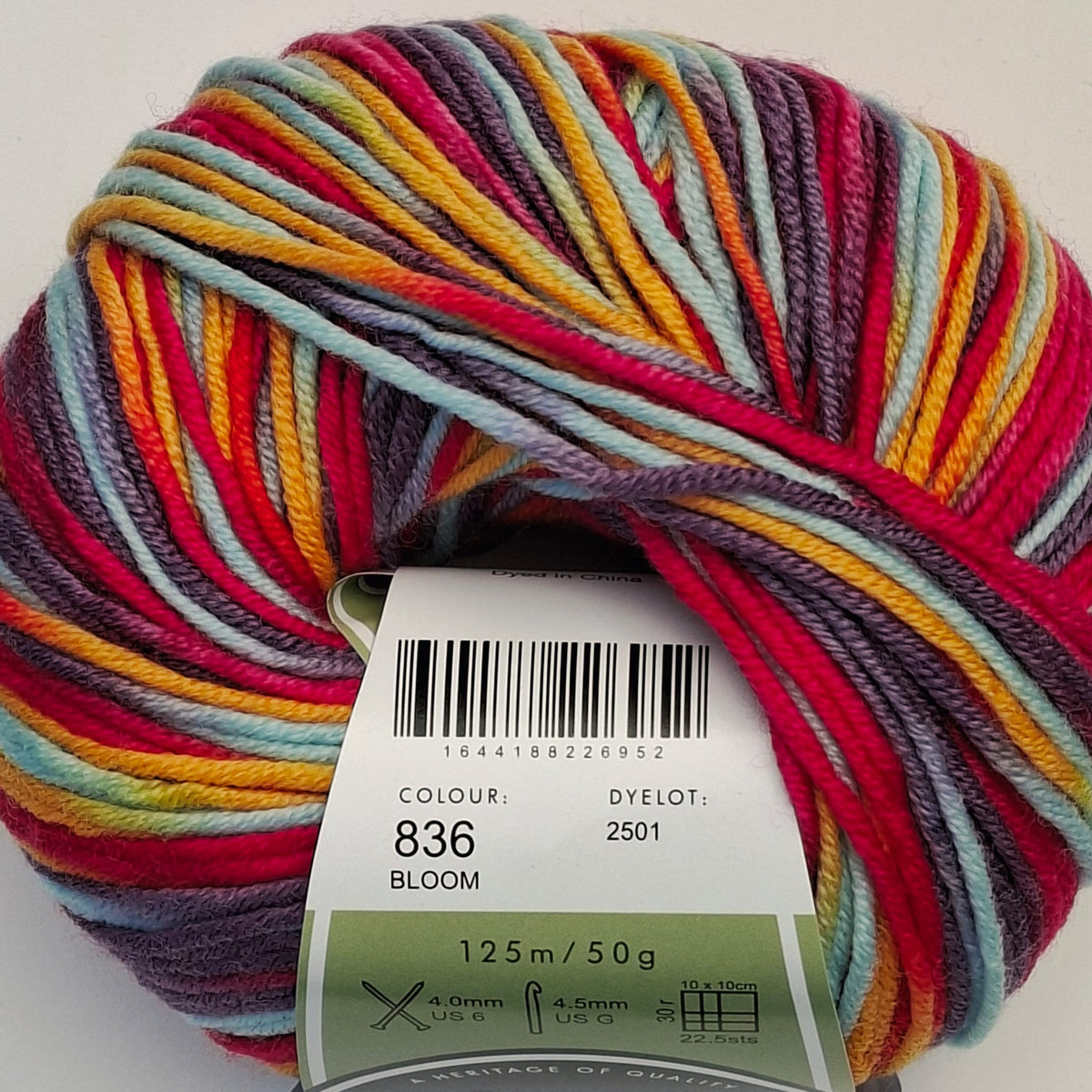 Morris & Sons Empire Wool 8 Ply - Bloom | Superfine Merino