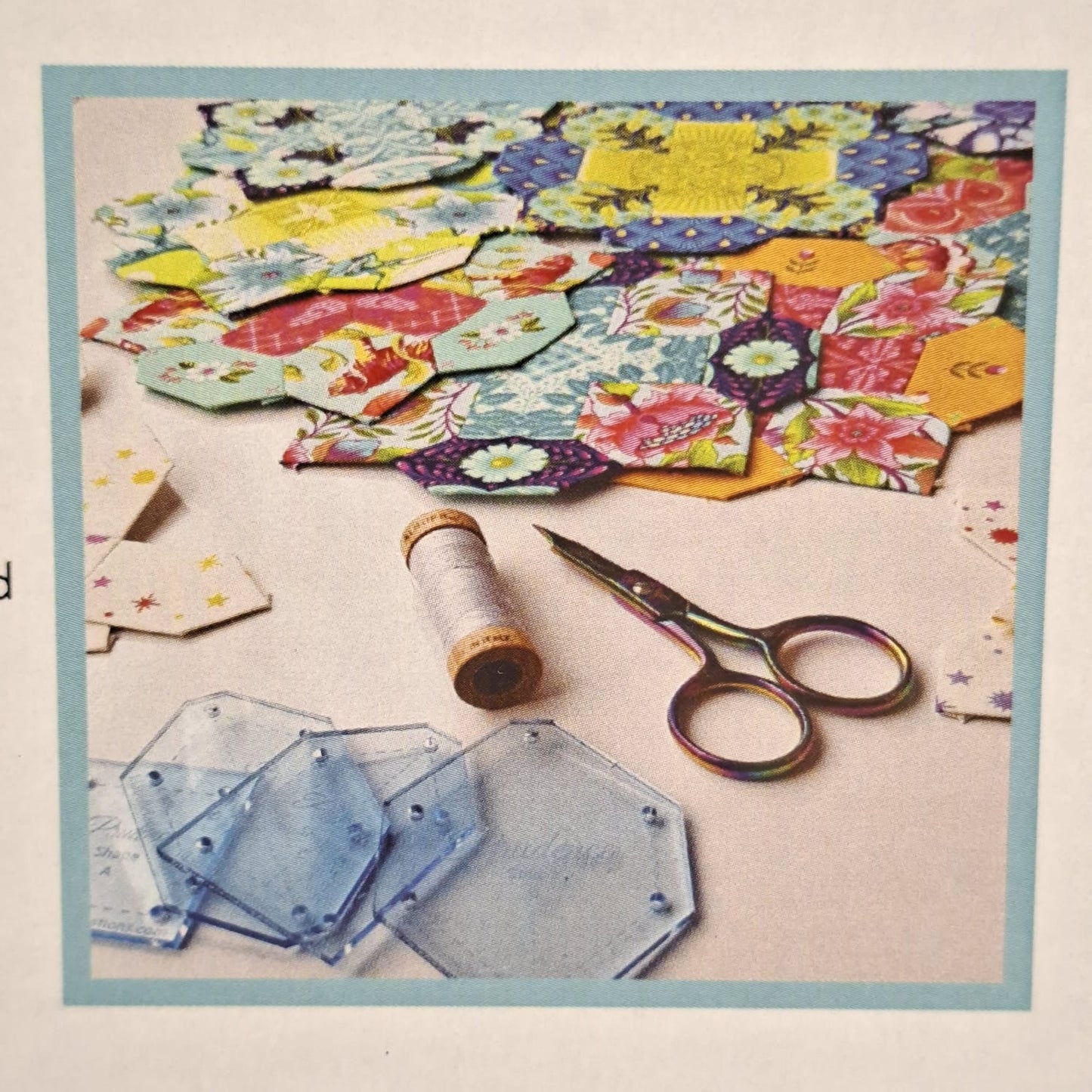 Prudence Fussy Cut Quilt | Pattern Booklet, EPP & Templates