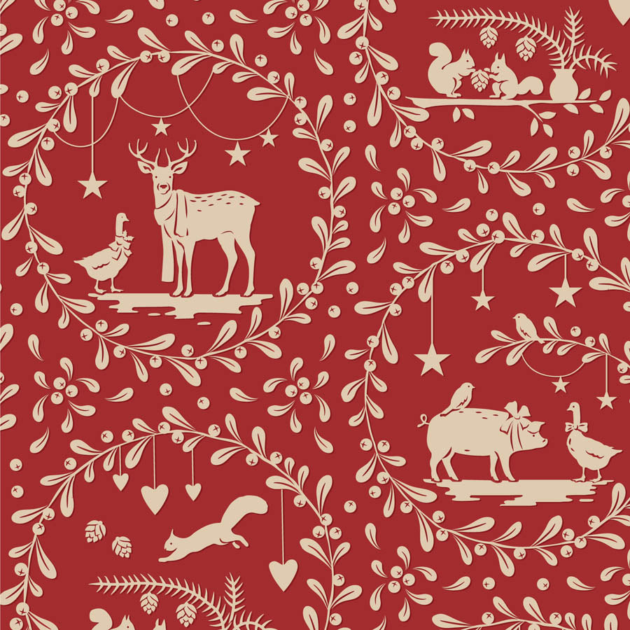 Tilda Merry Little Christmas Fat Quarter Bundle of 20