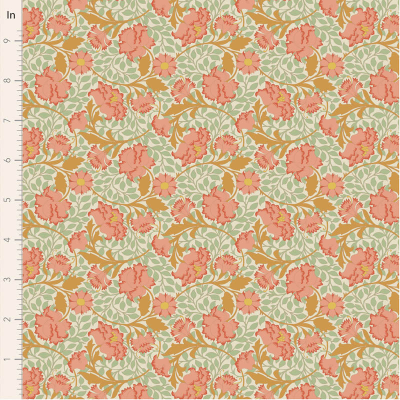Tilda | Songbird | Flora Coral | 25cm