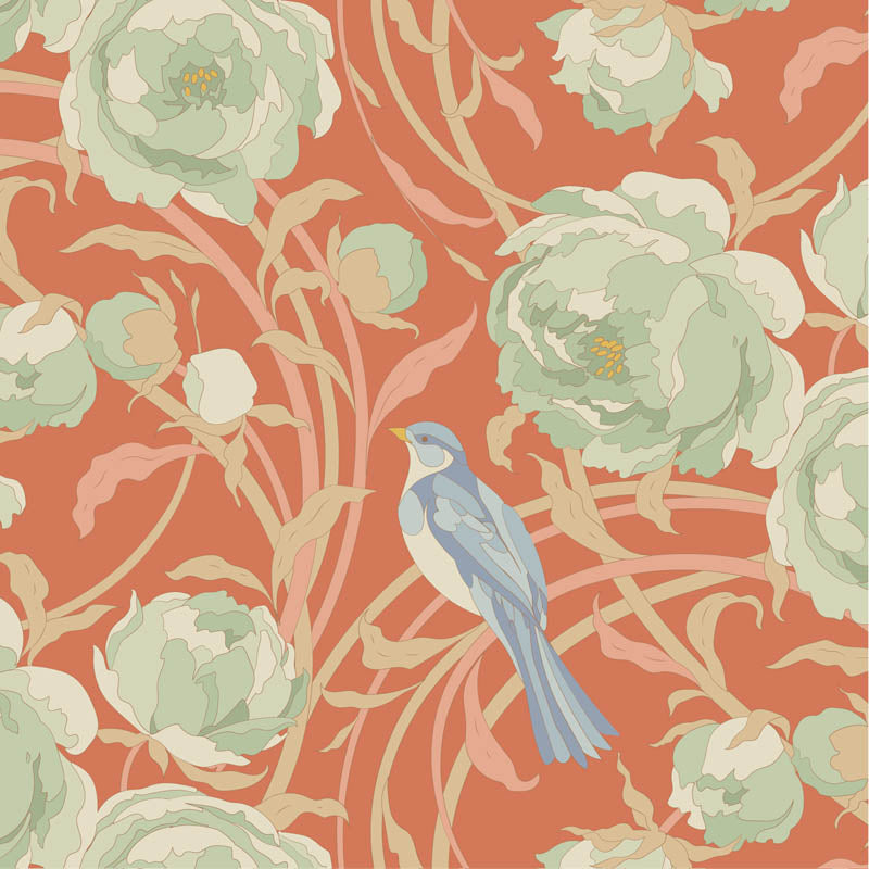 Tilda | Songbird | Cora Coral | 25cm