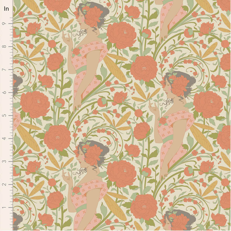 Tilda | Songbird | Aubery Coral | 25cm