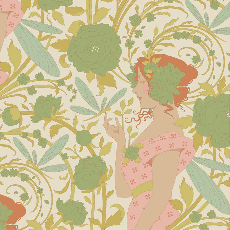 Tilda | Songbird | Aubery Sage Green | 25cm