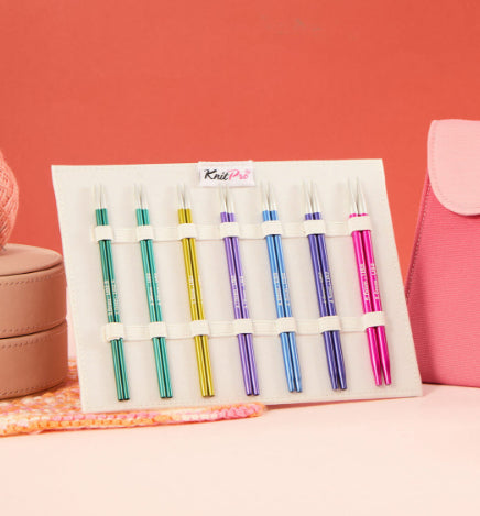 Interchangeable Circular Knitting Needle Set of 7 | KnitPro Zing