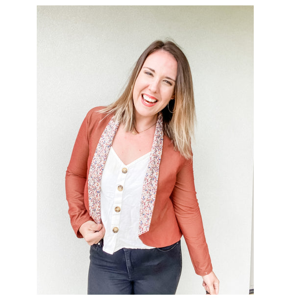 Bespoke Blazer Sewing Pattern by Sew to Grow