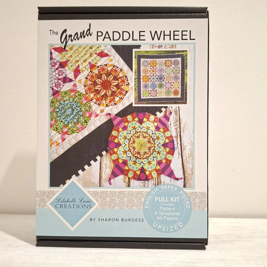 The Grand Paddle Wheel Fussy Cut Quilt | Pattern Booklet, EPP & Templates