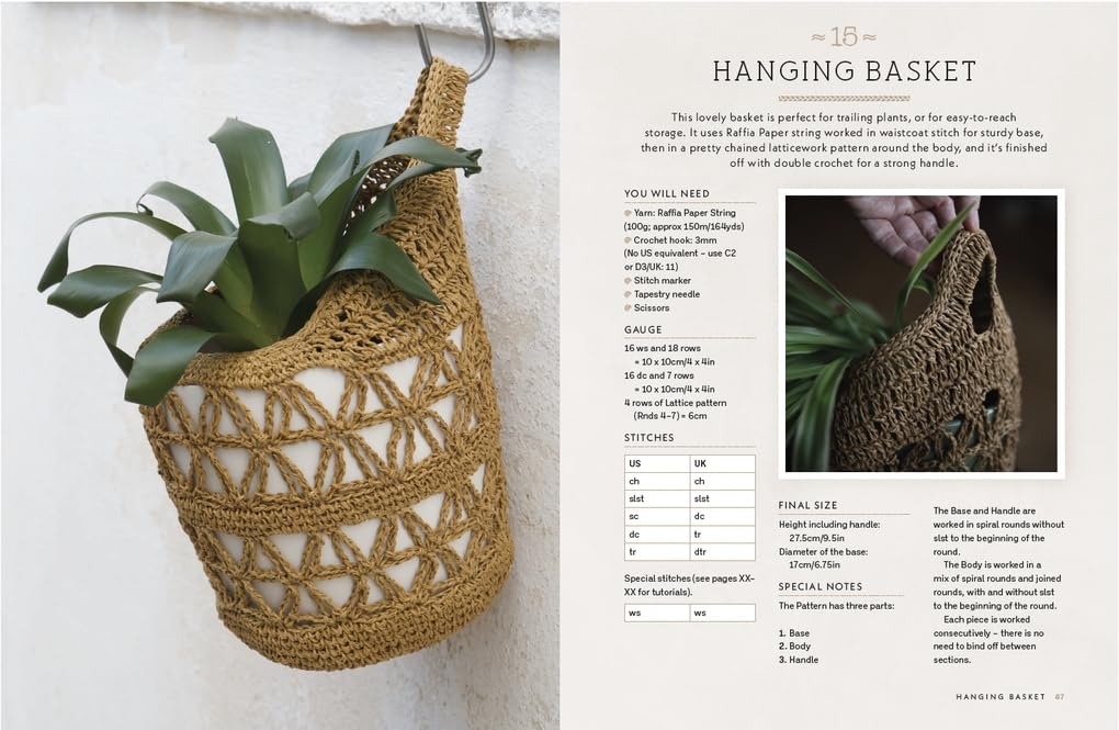 Radiant Raffia | Crochet Accessories with Raffia