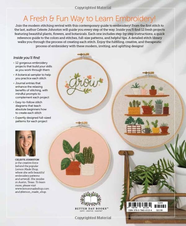 Freshly Stitched | Modern Embroidery for Absolute Beginners