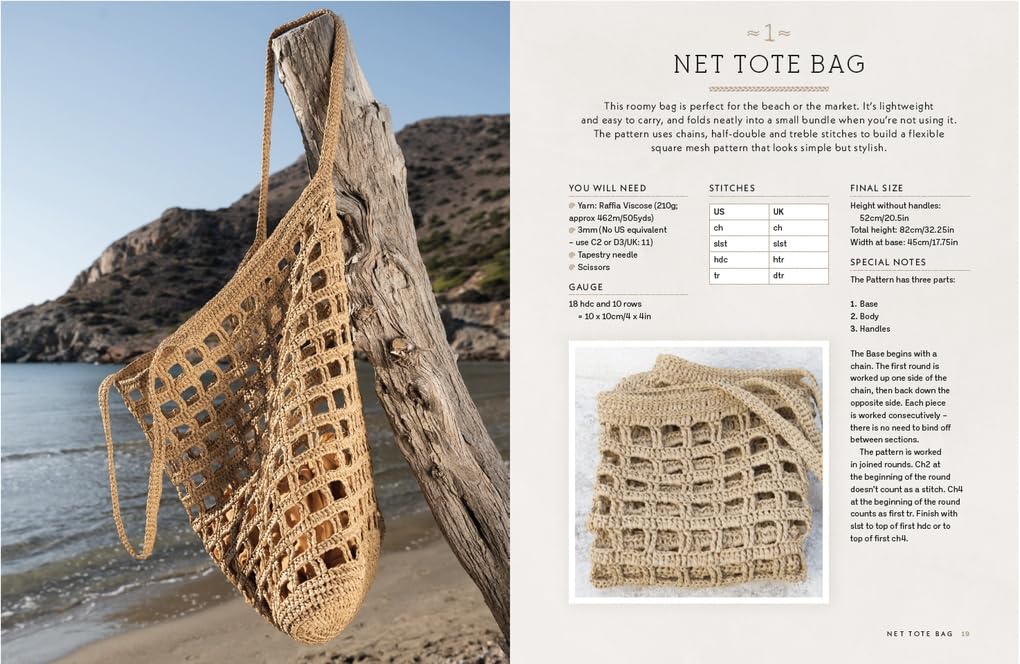 Radiant Raffia | Crochet Accessories with Raffia