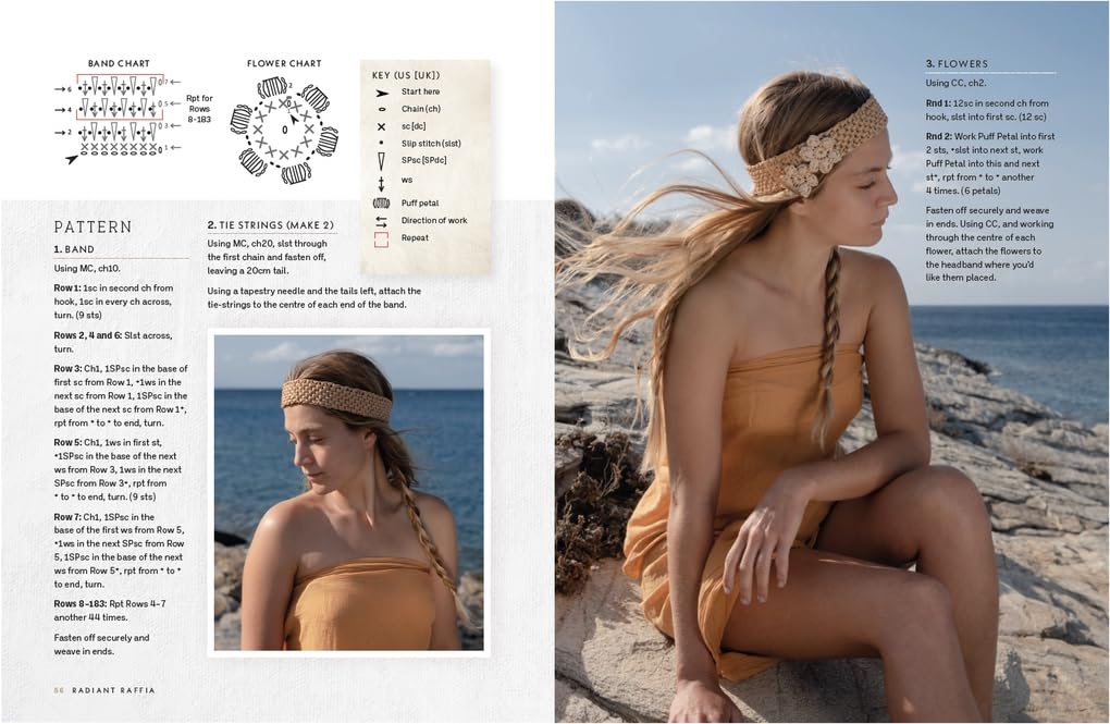 Radiant Raffia | Crochet Accessories with Raffia