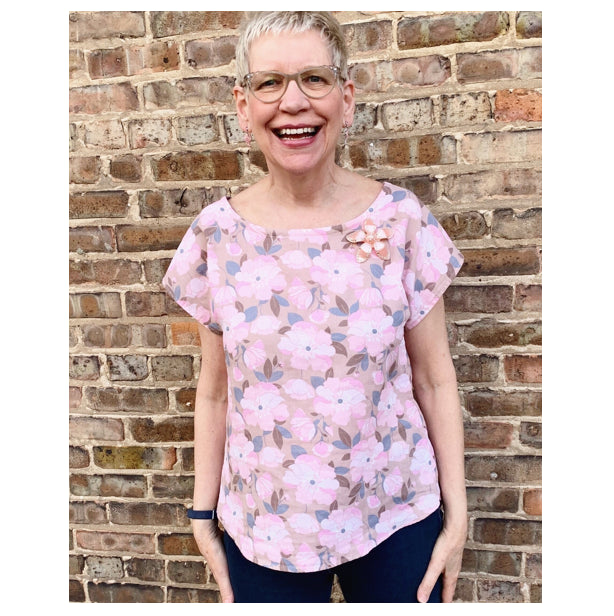Bondi Top Sewing Pattern by Sew to Grow