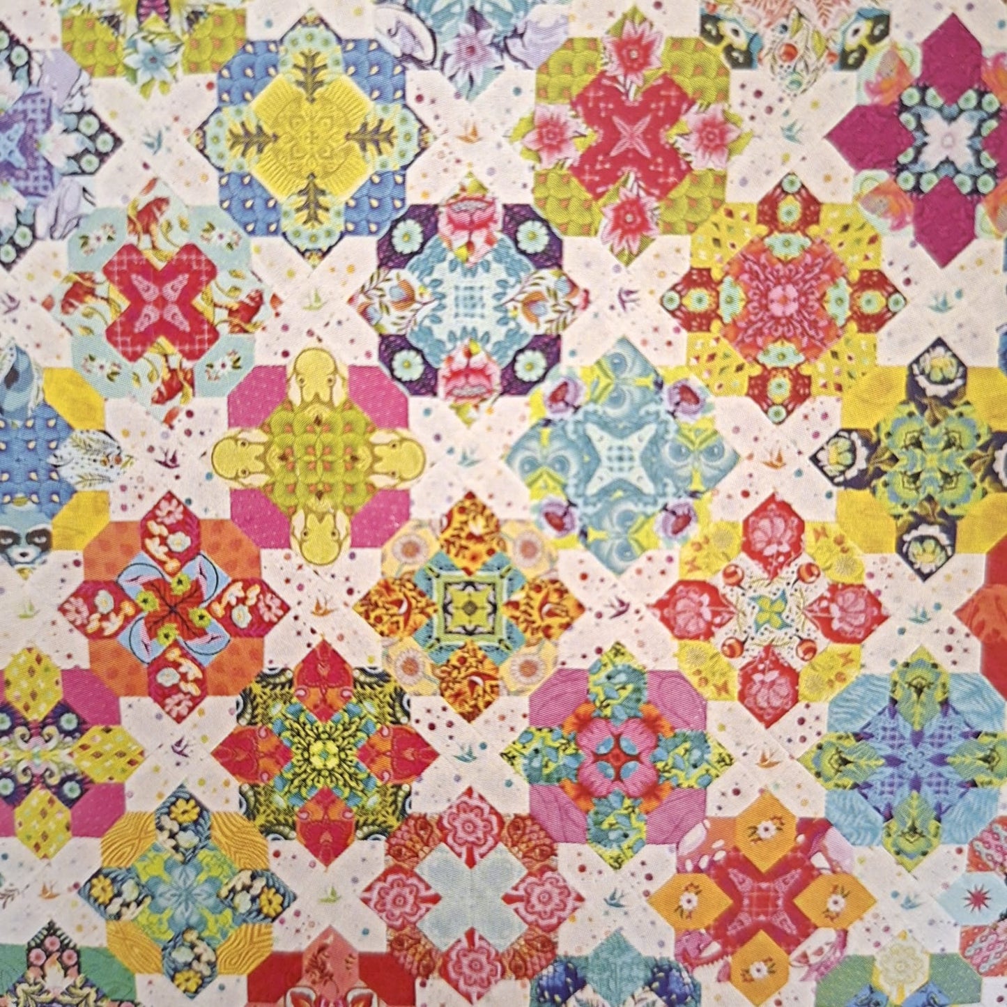 Prudence Fussy Cut Quilt | Pattern Booklet, EPP & Templates