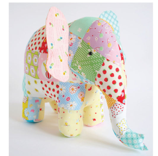 Trunk Show Elephant with Three Trunk Styles | Sewing Pattern