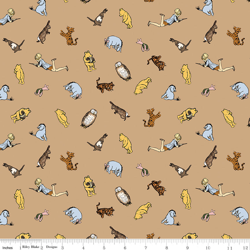 Winnie the Pooh Fat Quarter Bundle of 6 | Riley Blake Designs