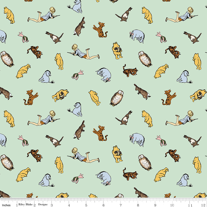 Winnie the Pooh Fat Quarter Bundle of 6 | Riley Blake Designs