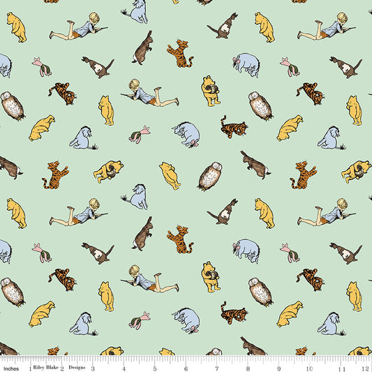 Winnie the Pooh Fat Quarter Bundle of 6 | Riley Blake Designs