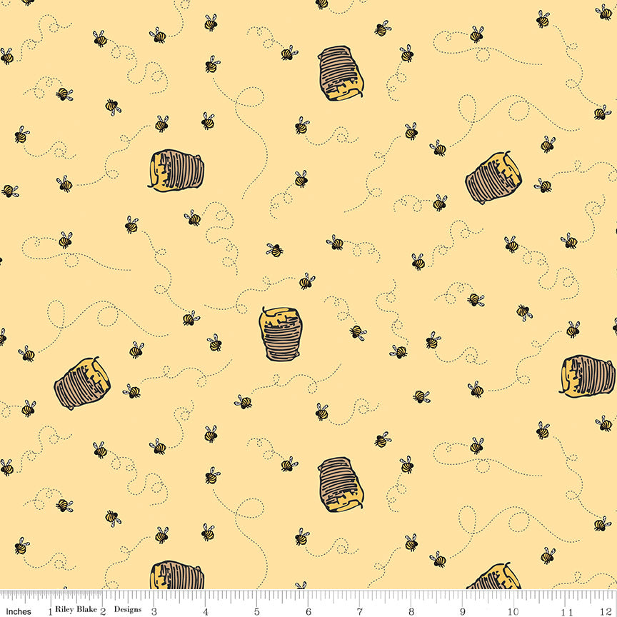 Winnie the Pooh Fat Quarter Bundle of 6 | Riley Blake Designs