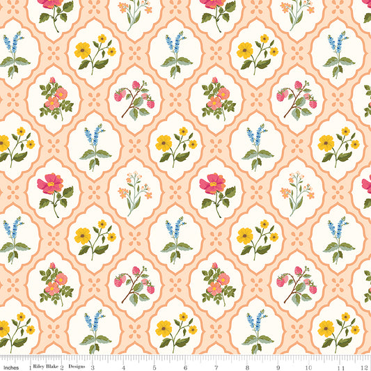 Virginia Rose | Riley Blake Designs | Wallflower Shell | Cotton | 25cm