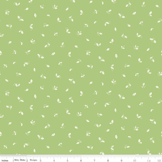 Virginia Rose | Riley Blake Designs | Leaflet Green | Cotton | 25cm