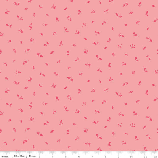 Virginia Rose | Riley Blake Designs | Leaflet Pink | Cotton | 25cm