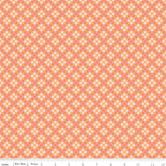Virginia Rose | Riley Blake Designs | Patchwork Orange | Cotton | 25cm