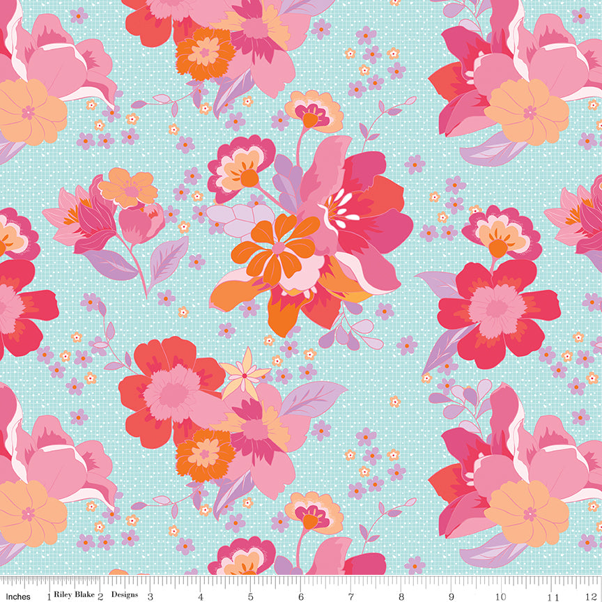 Flourish Fat Quarters Fabric Bundle of 21 | by Sue Daley for Riley Blake Designs