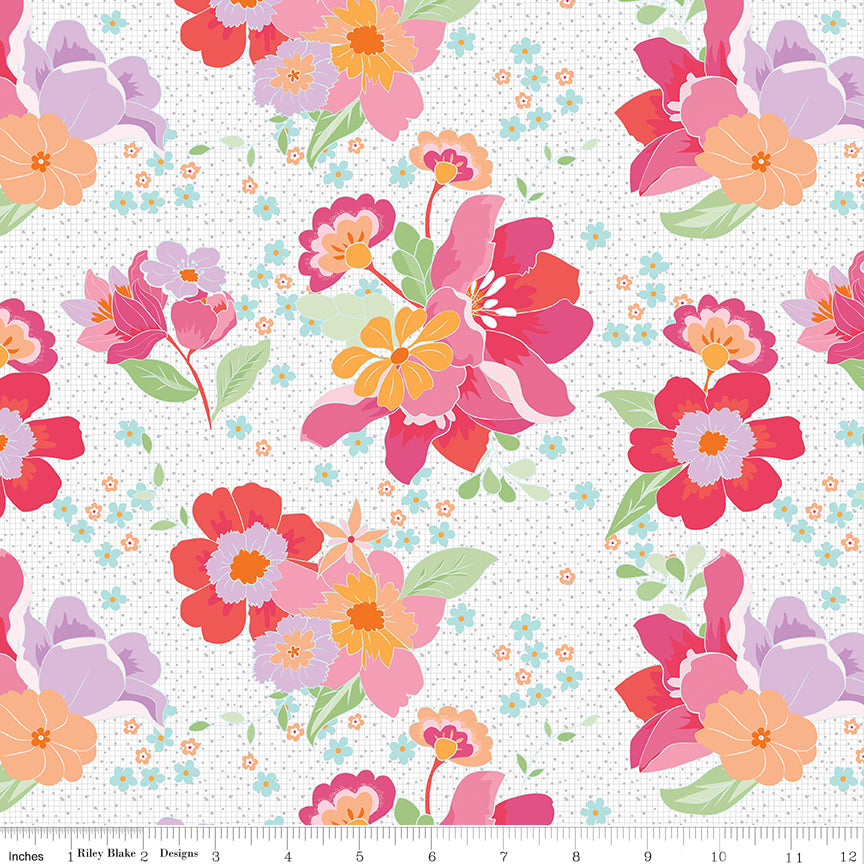 Flourish Fat Quarters Fabric Bundle of 21 | by Sue Daley for Riley Blake Designs