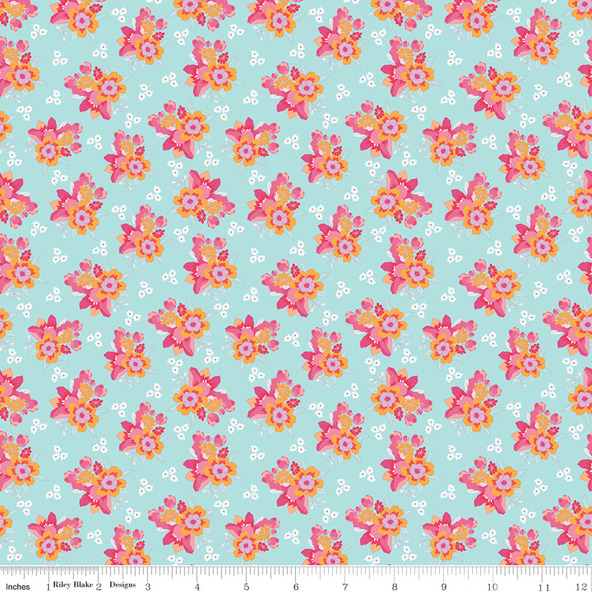 Flourish Fat Quarters Fabric Bundle of 21 | by Sue Daley for Riley Blake Designs