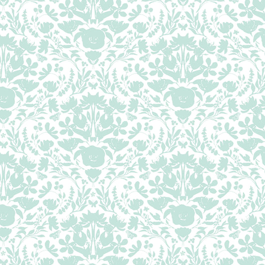 Hummingbird by Rachael King | Damask Light | Cotton | 25cm