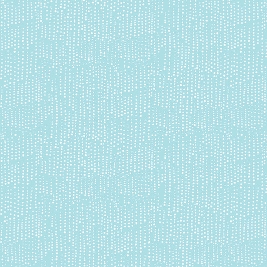 Hummingbird by Rachael King | Falling Rain Blue | Cotton | 25cm