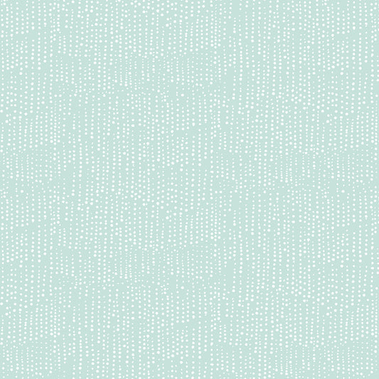 Hummingbird by Rachael King | Falling Rain Sea Foam | Cotton | 25cm