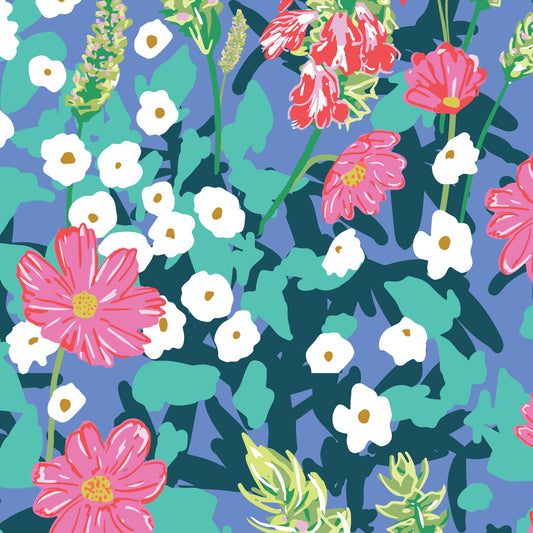 Summer Abroad Poplin | Lindsey Rae | Salzburg Sky | 25cm