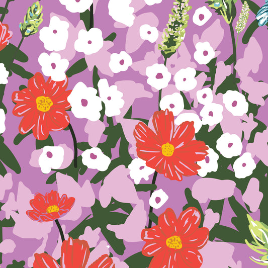 Summer Abroad Poplin | Lindsey Rae | Salzburg Lilac | 25cm