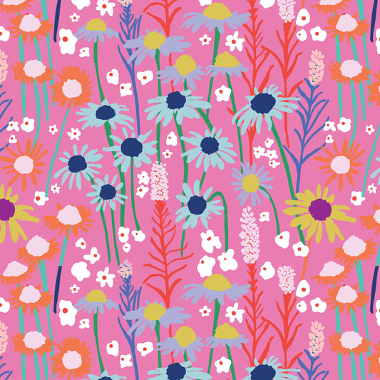Summer Abroad Poplin | Lindsey Rae | Top of the Alm Pink | 25cm