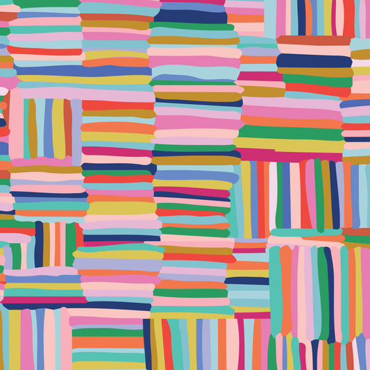Summer Abroad Poplin | Lindsey Rae | Flights Over Fields | 25cm