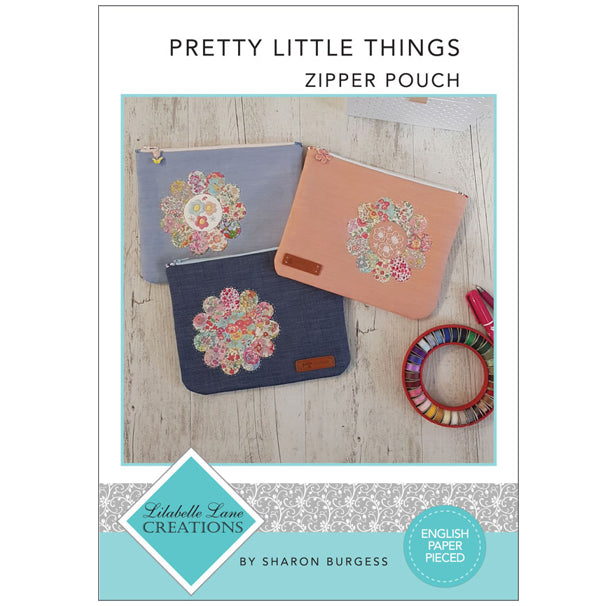 Pretty Little Things Zipper Pouch | Sewing Pattern