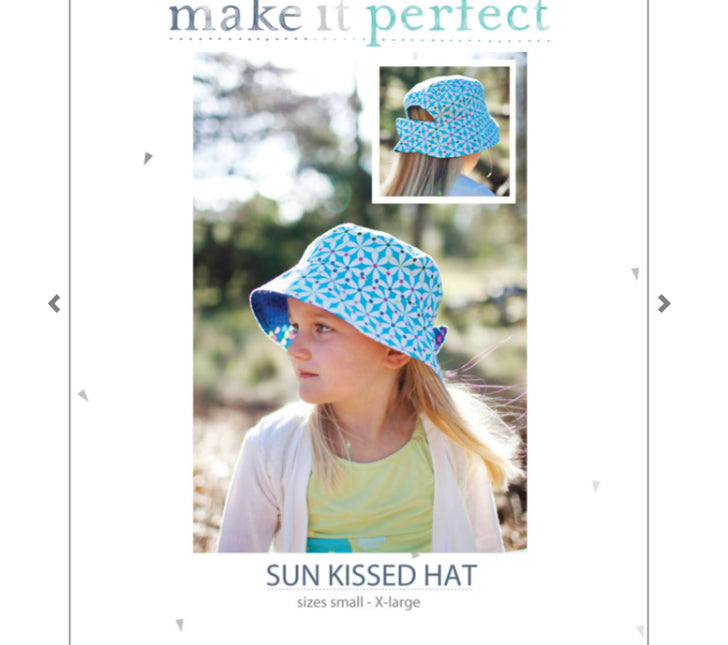 Sun Kissed Reversible Hat Sewing Pattern - S to XL