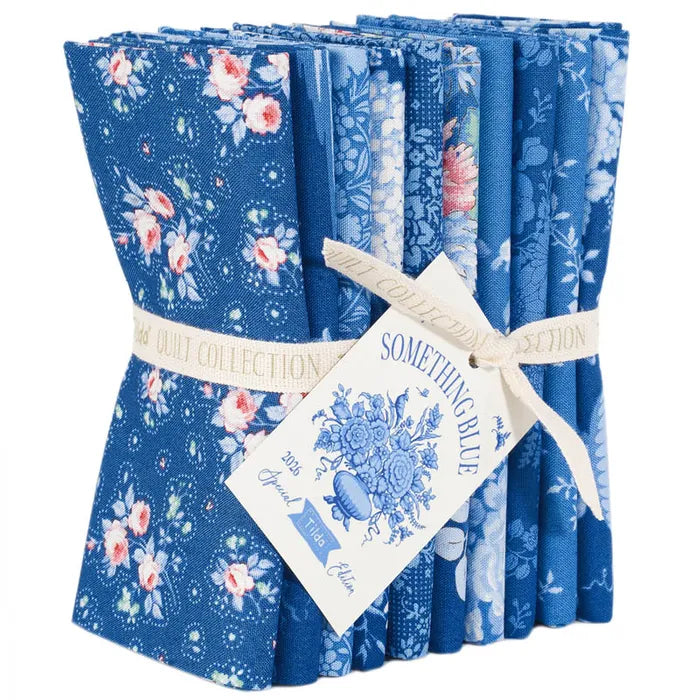 Tilda Something Blue | Fat Quarter Bundle of 10 (DARK)