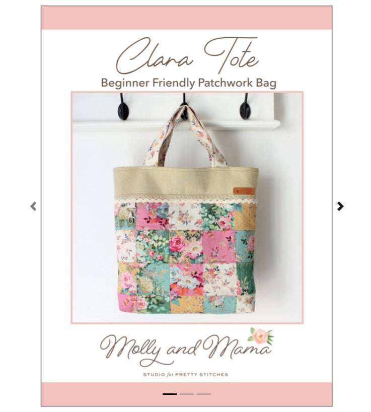 Clara Tote Patchwork Bag | Sewing Pattern