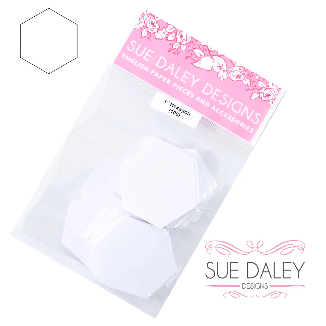 English Paper Piecing EPP Papers and Acrylic Templates by Sue Daley ...