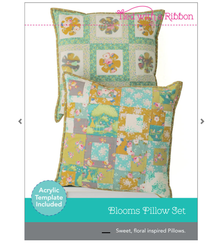 Blooms Pillow Set Pattern & Templates