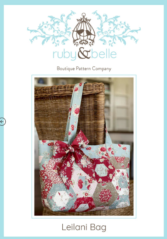 Leilani Machine-Stitched Bag | Sewing Pattern by Ruby & Belle