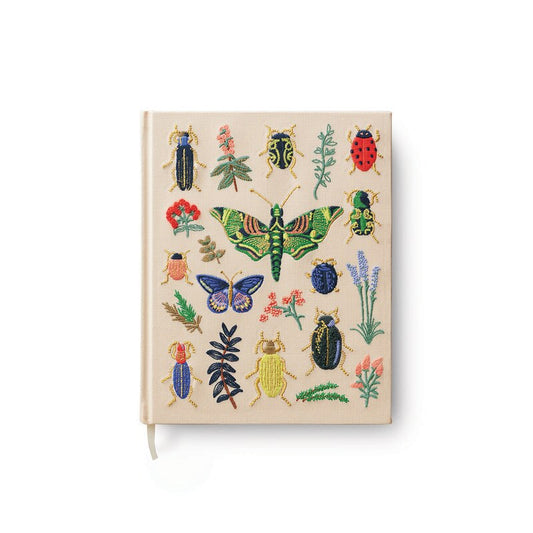 Rifle Paper Co | Embroidered Sketchbook 'Curio'