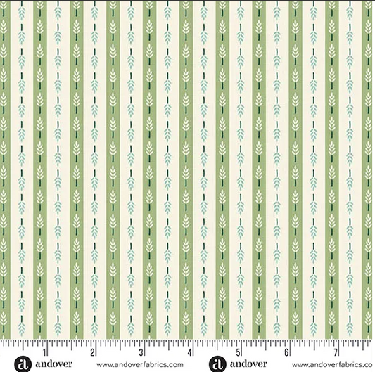 Heartland by Judy Jarvi | Harvest Stripe Prairie | Cotton | 25cm