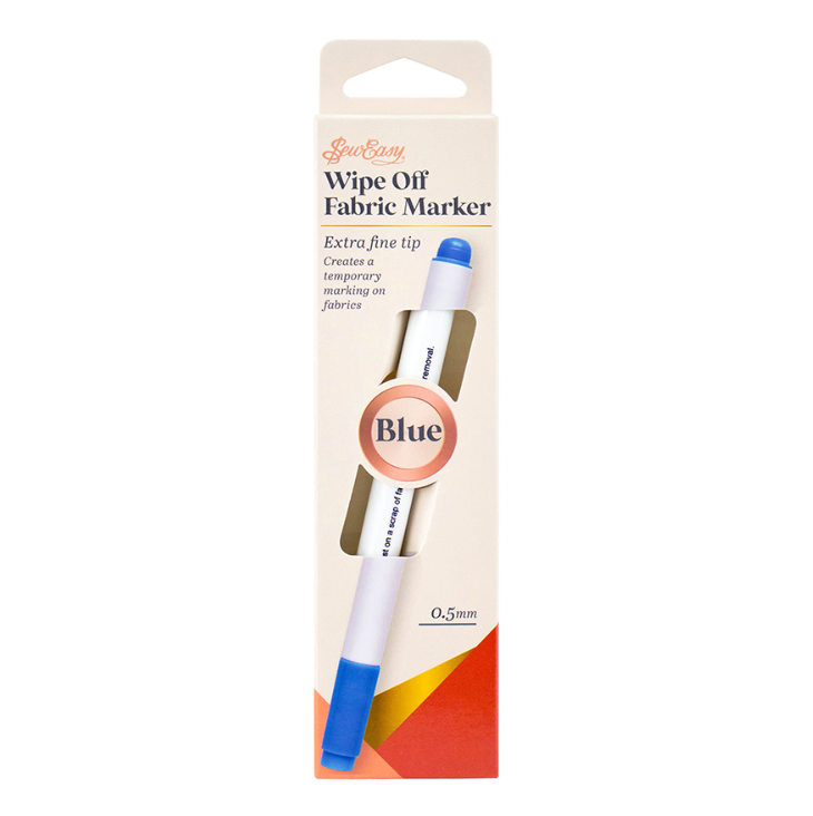 Fabric Marker - Wash Or Wipe Off - Various Colours