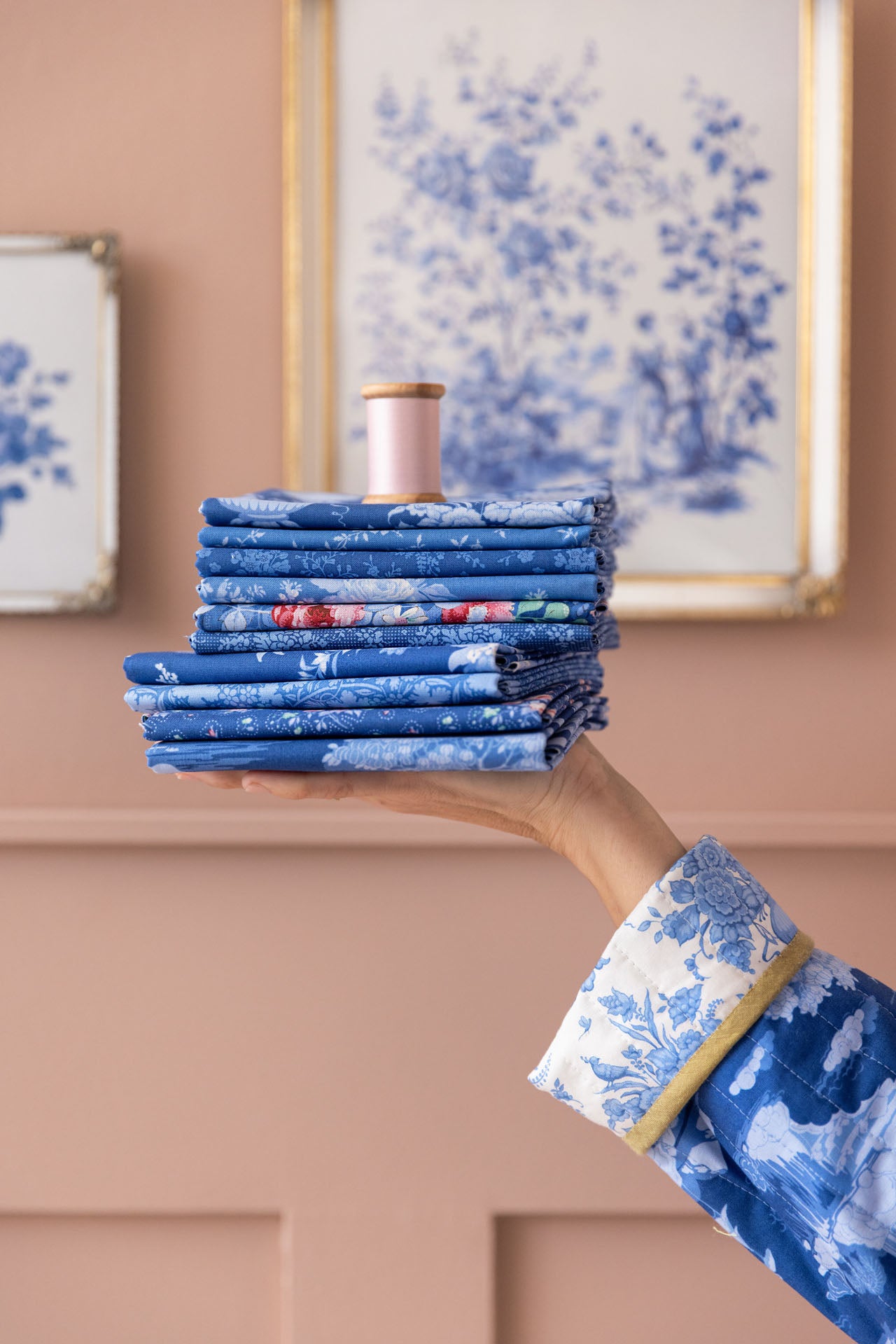 Tilda Something Blue | Fat Quarter Bundle of 10 (DARK)