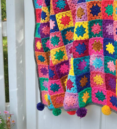 Crochet Pattern | KISS Granny Square Blanket